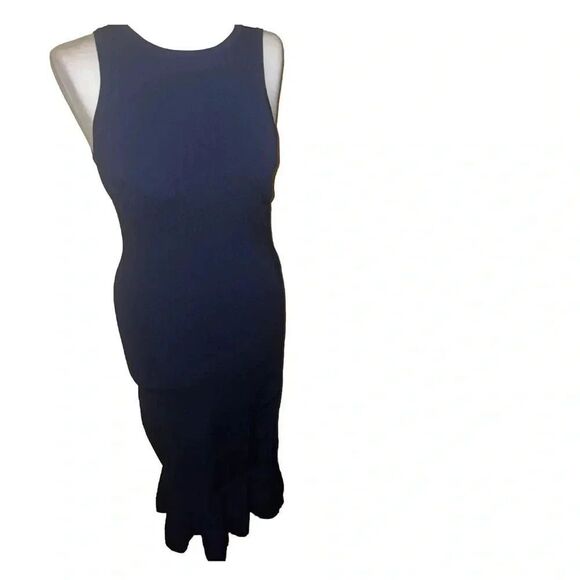 Milly Navy‎ Blue Bodycon Women’s Dress Size Medium - Picture 1 of 10